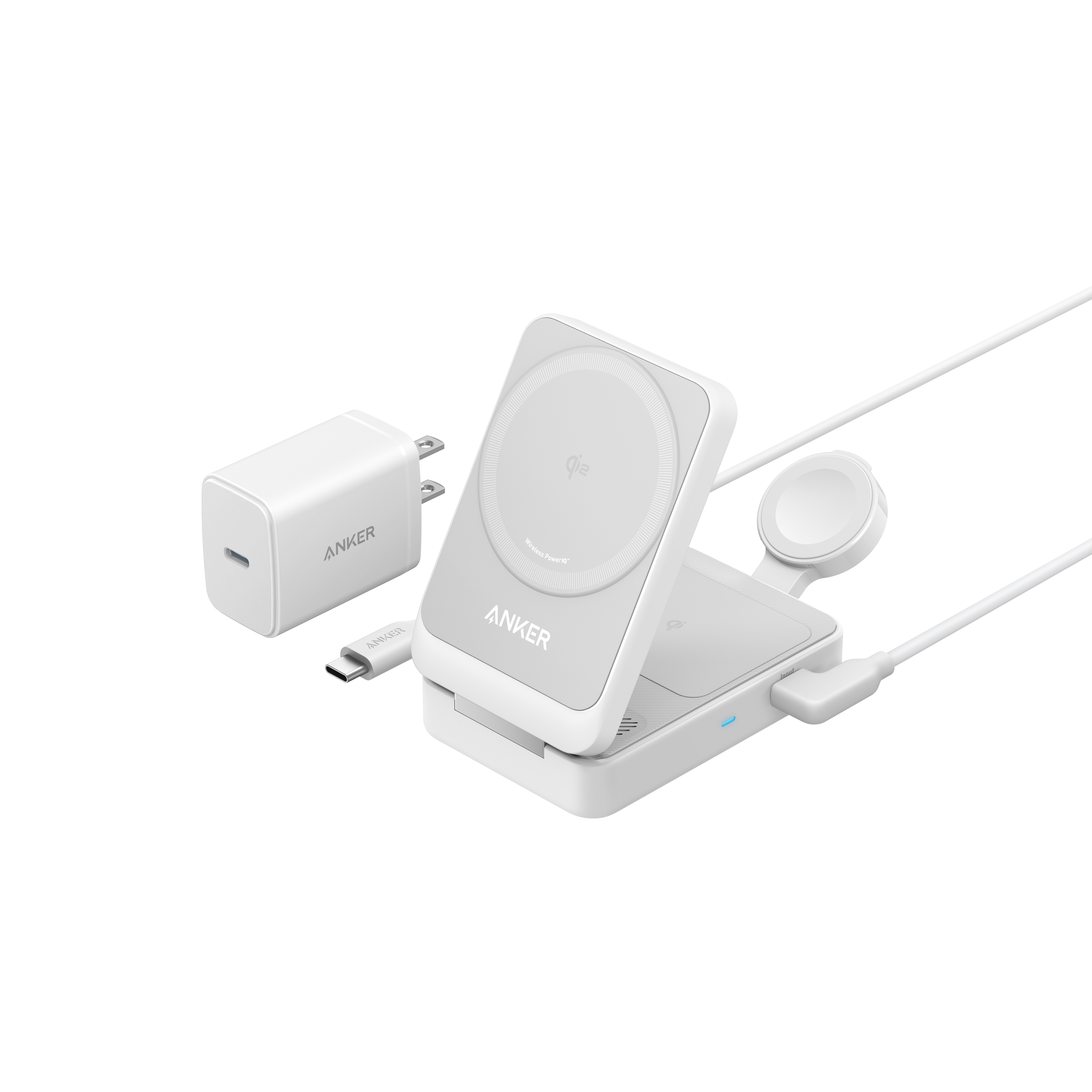 Refurbished MagGo Wireless Charging Station (Foldable 3-in-1)