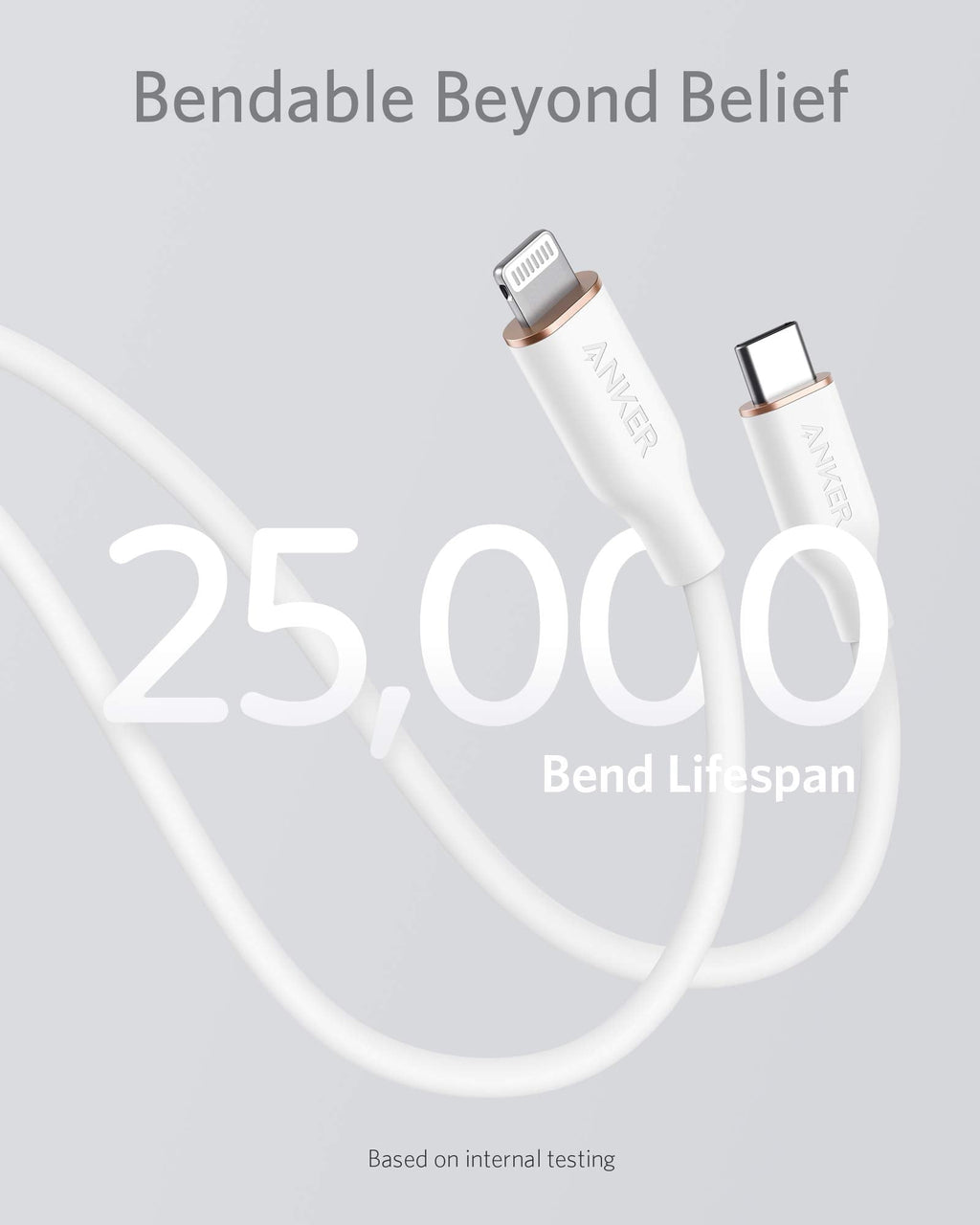Anker cable with flexible durability for Bendable Beyond Belief