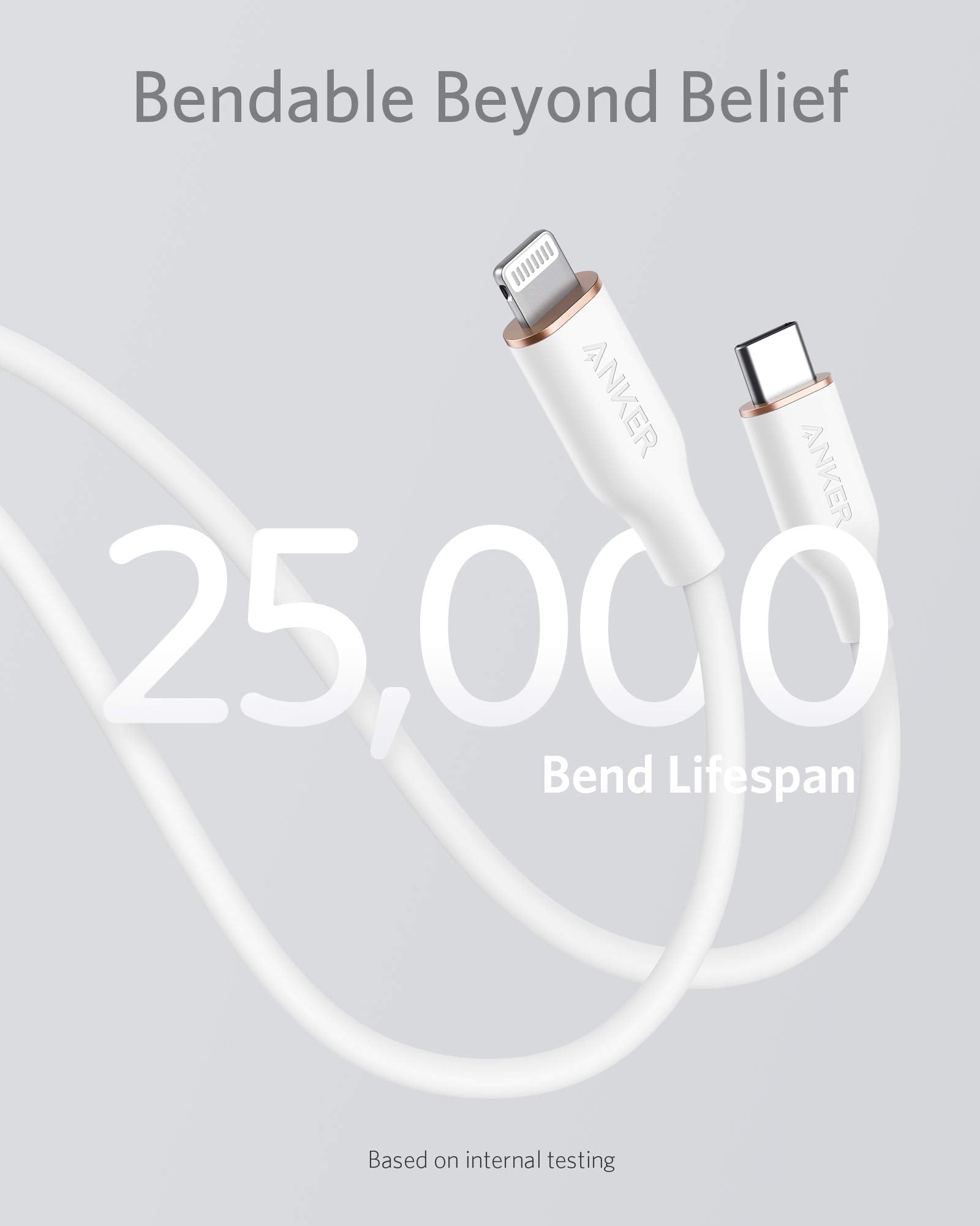 Anker cable with flexible durability for Bendable Beyond Belief