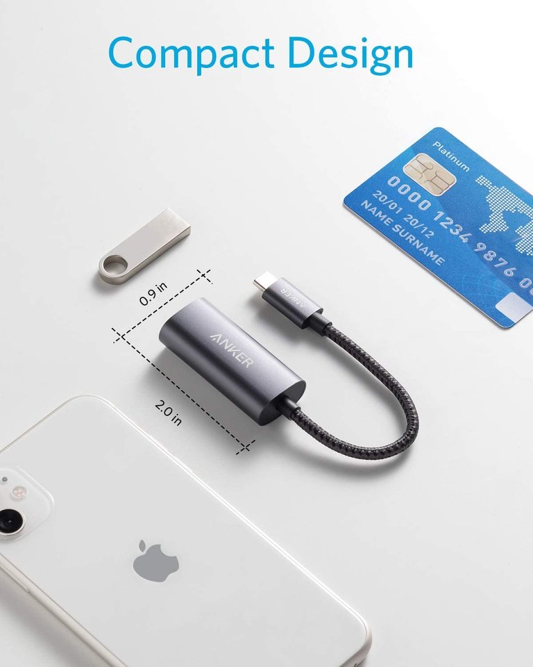 Anker with compact design for easy portability