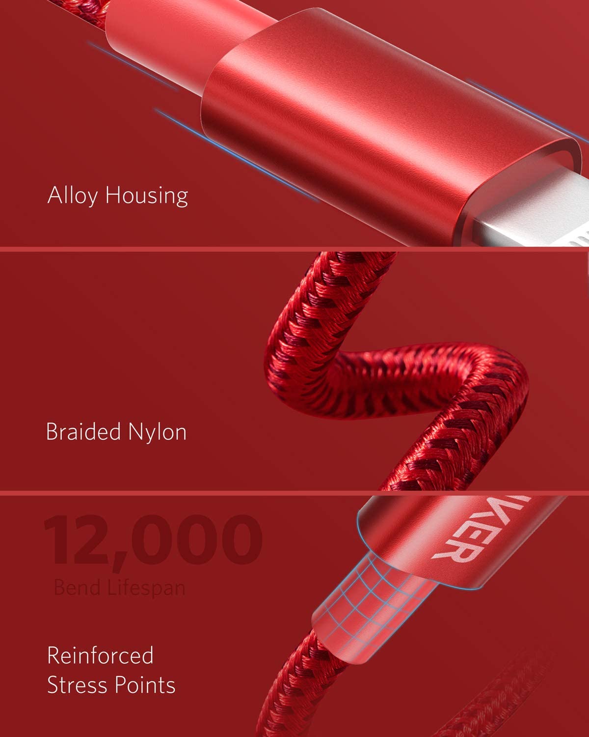 Anker 331 USB-C to Lightning Cable