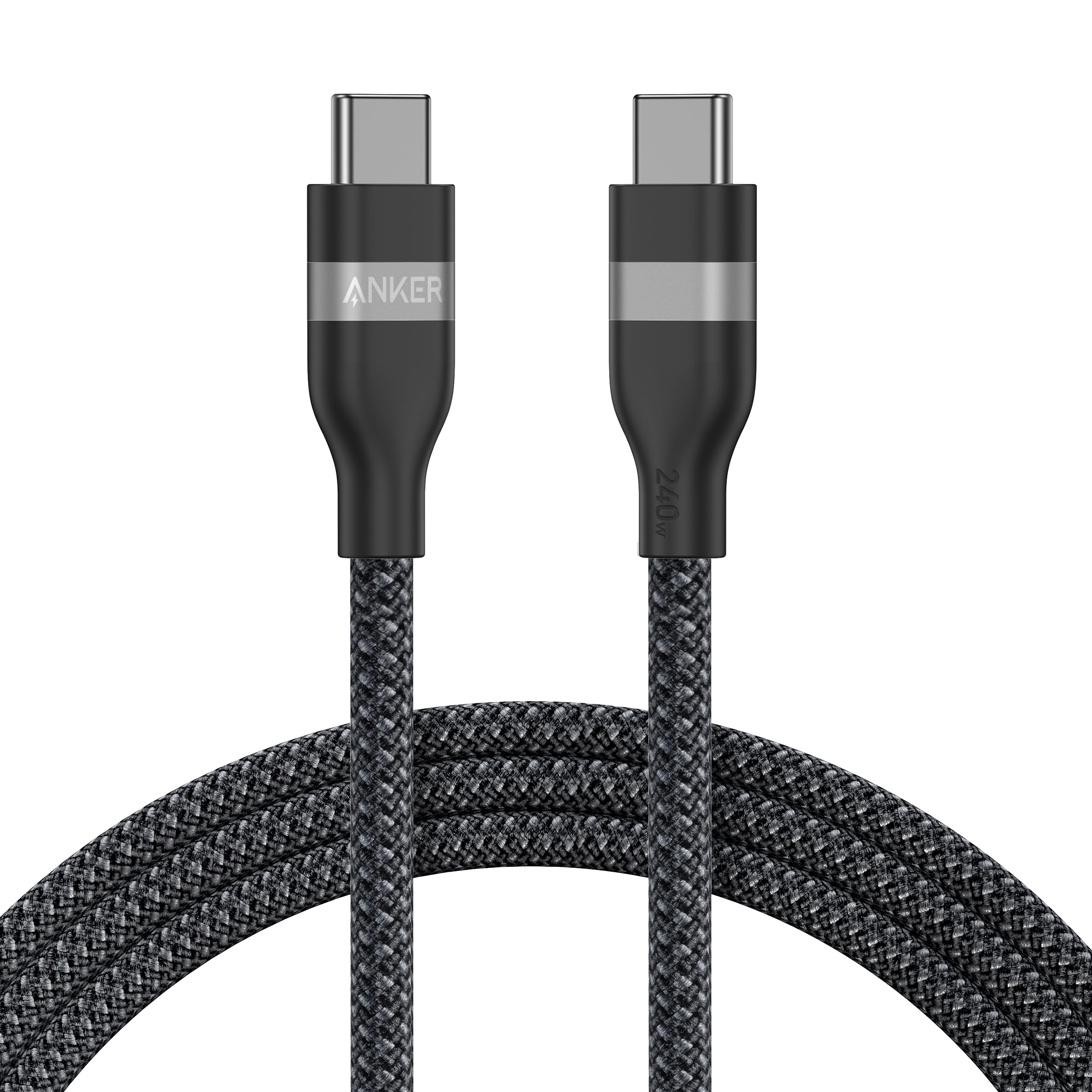 USB-C to USB-C Cable (3 ft / 6 ft, 240W, Upcycled-Braided)