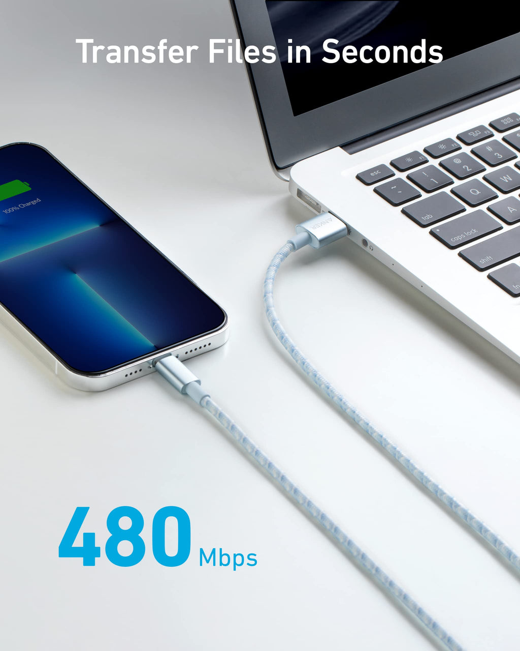 Anker cable for fast 480Mbps data transfer