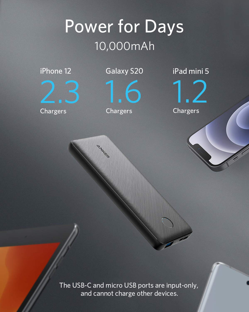 Refurbished Anker 313 Power Bank (PowerCore 10K)