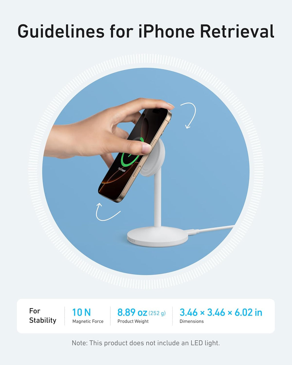 Anker MagGo Wireless Charger (Stand)