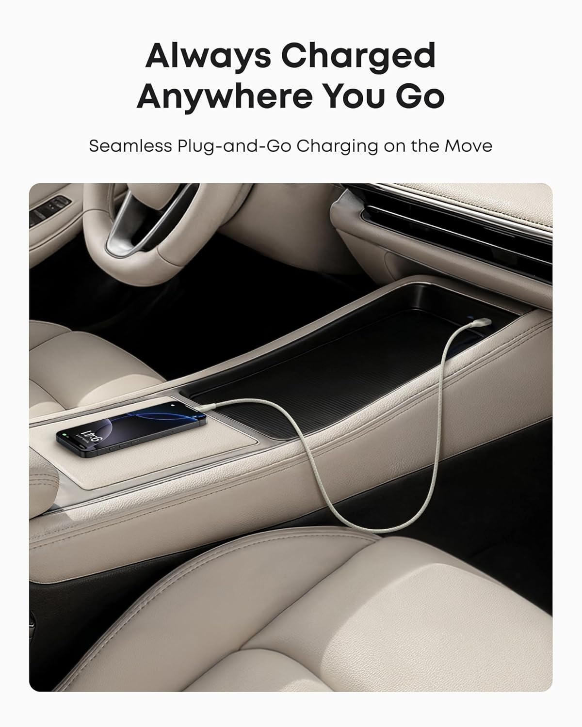 Anker USB-A to USB-C Cable (3 ft / 6 ft, Upcycled-Braided)