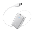 Nano Power Bank (10K, 45W, Built-In Retractable USB-C Cable)
