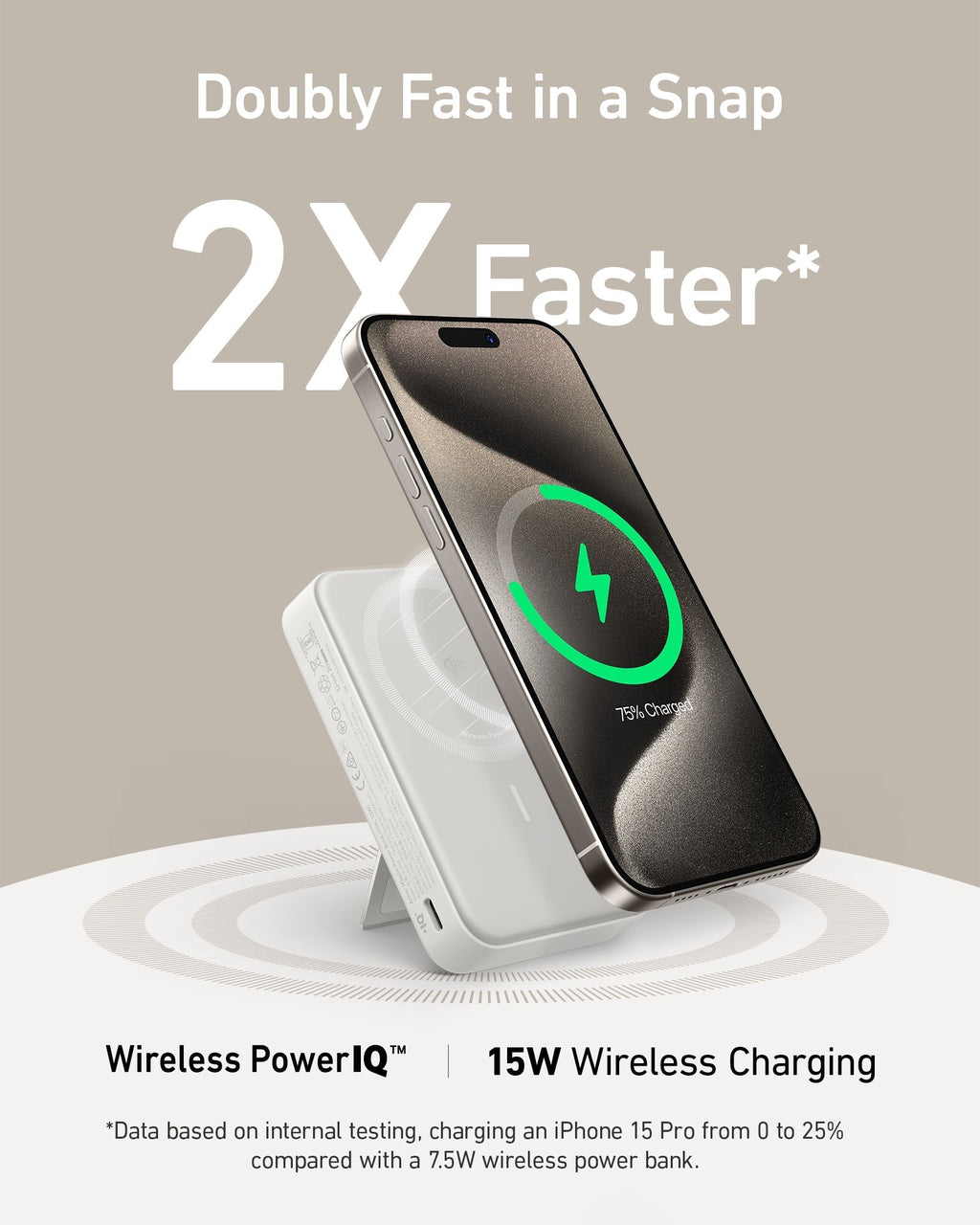 Refurbished Anker MagGo Power Bank (10K)