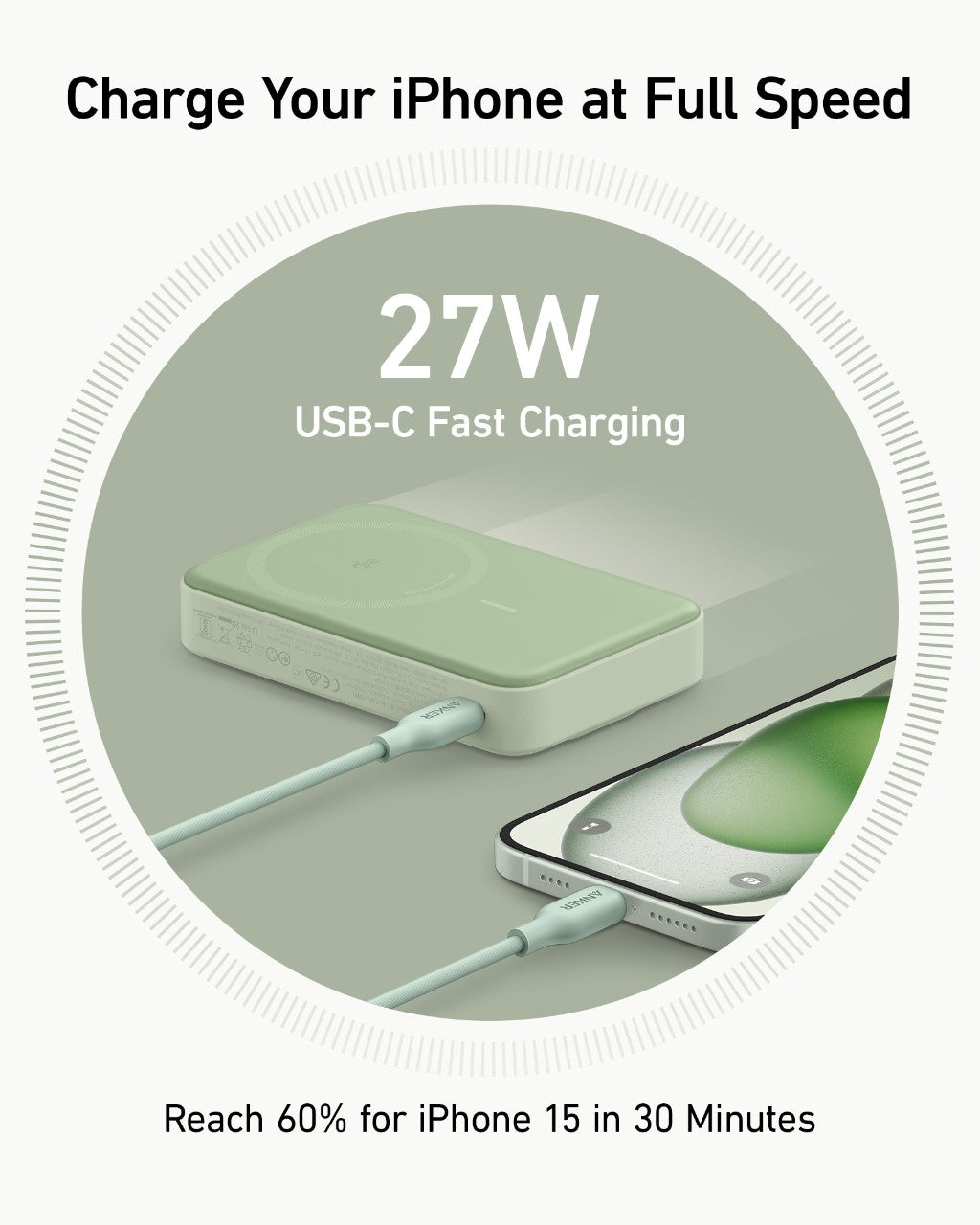 Refurbished Anker MagGo Power Bank (10K)