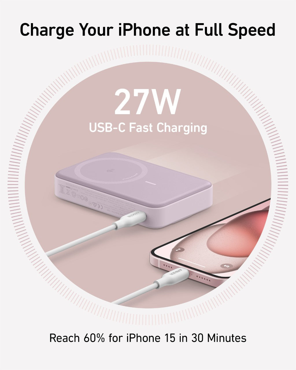 Refurbished Anker MagGo Power Bank (10K)