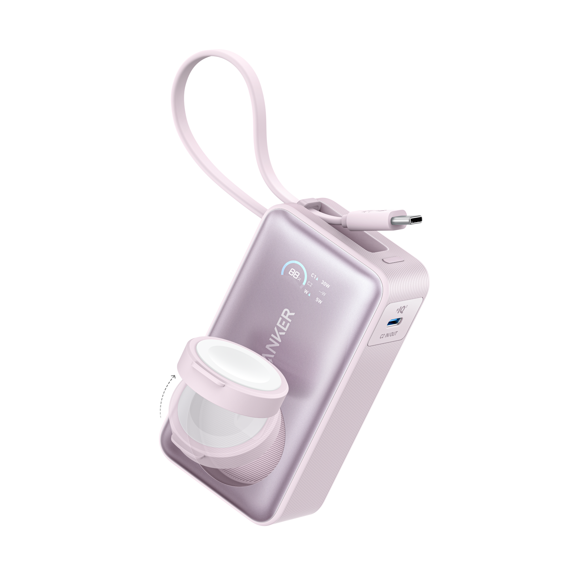 MagGo Power Bank (10K, 35W, For Apple Watch)