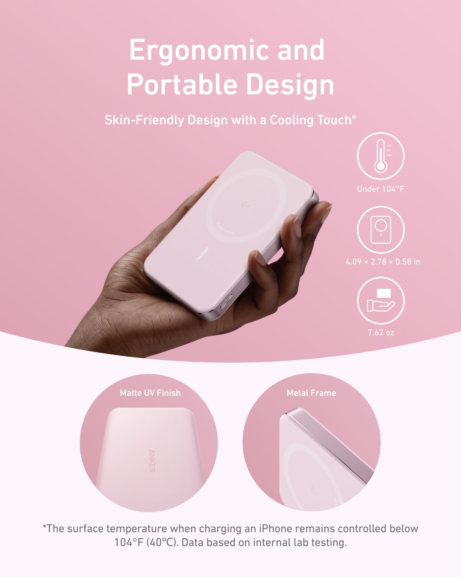 Anker MagGo Power Bank (10K, Slim) | Customizable