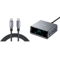 Prime Charger (250W, 6 Ports, GaNPrime) with USB-C to USB-C Cable (240W)