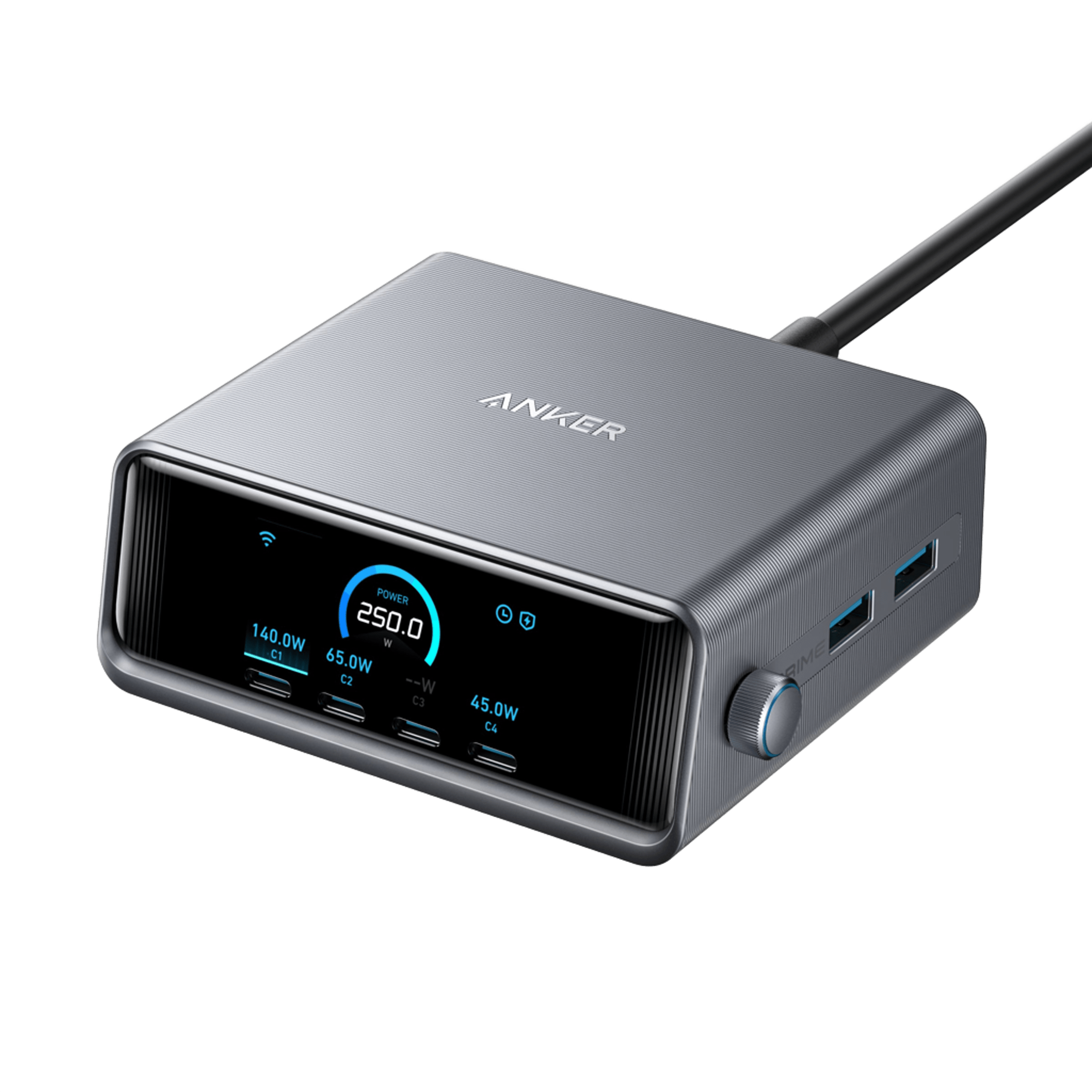 Prime Charger (250W, 6 Ports, GaNPrime)