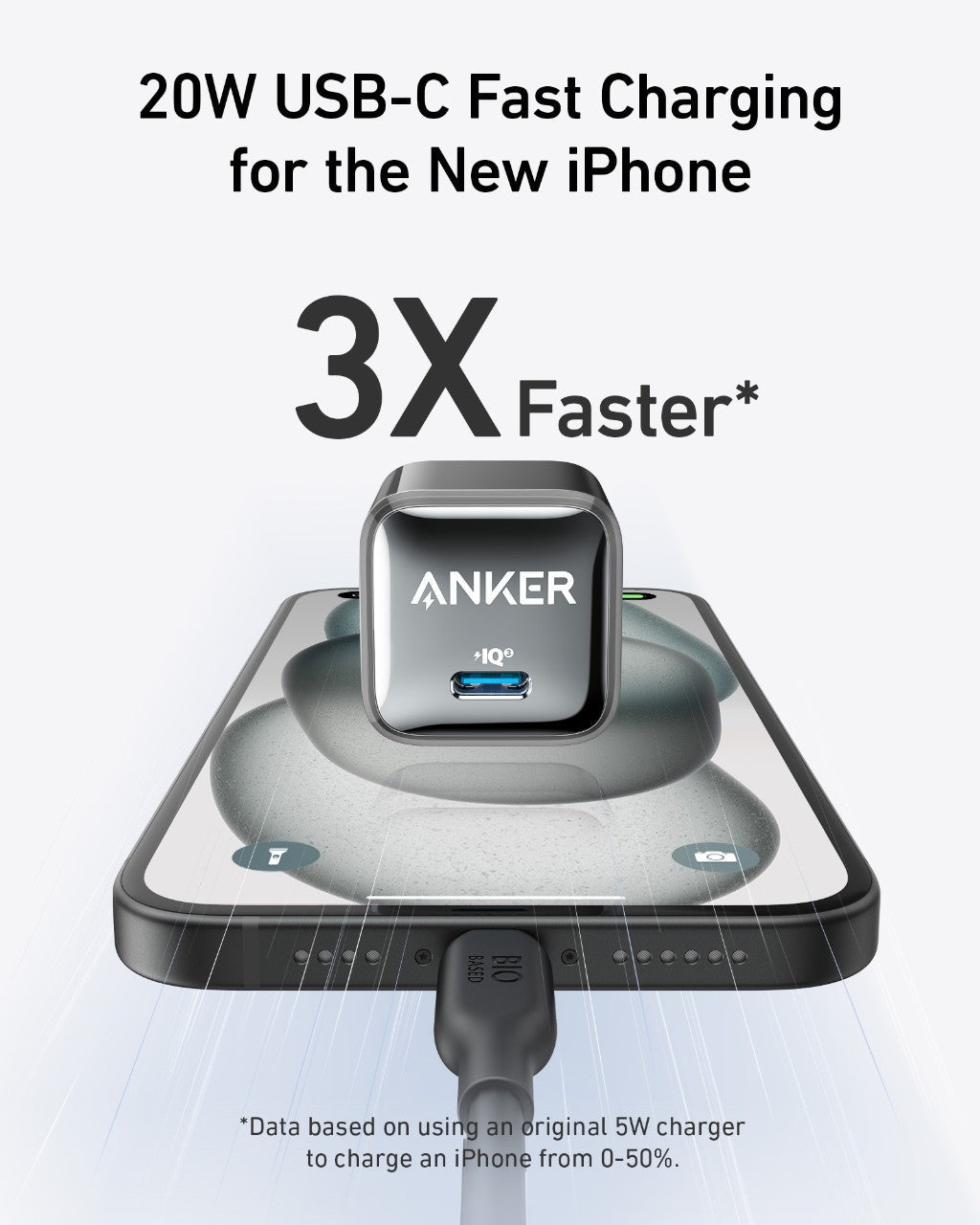 Anker MagGo Wireless Charging Station (3-in-1, Foldable Pad) and Anker Nano Charger (20W)
