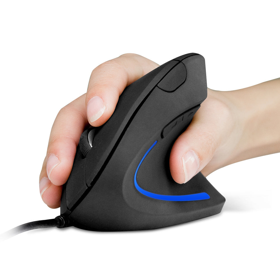 Refurbished Anker Ergonomic Optical USB Wired Vertical Mouse