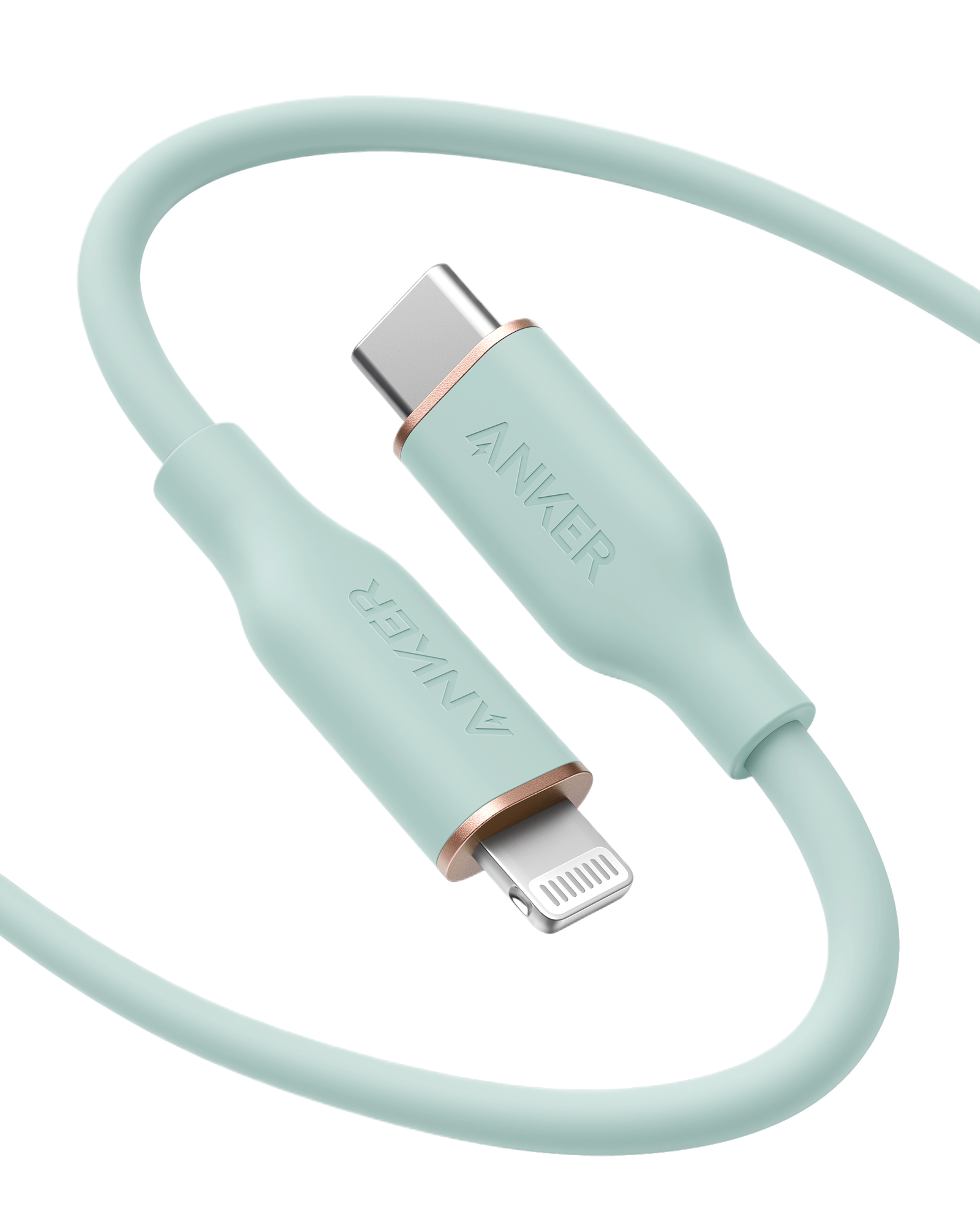 641 USB-C to Lightning Cable (Flow, 3 ft Silicone)