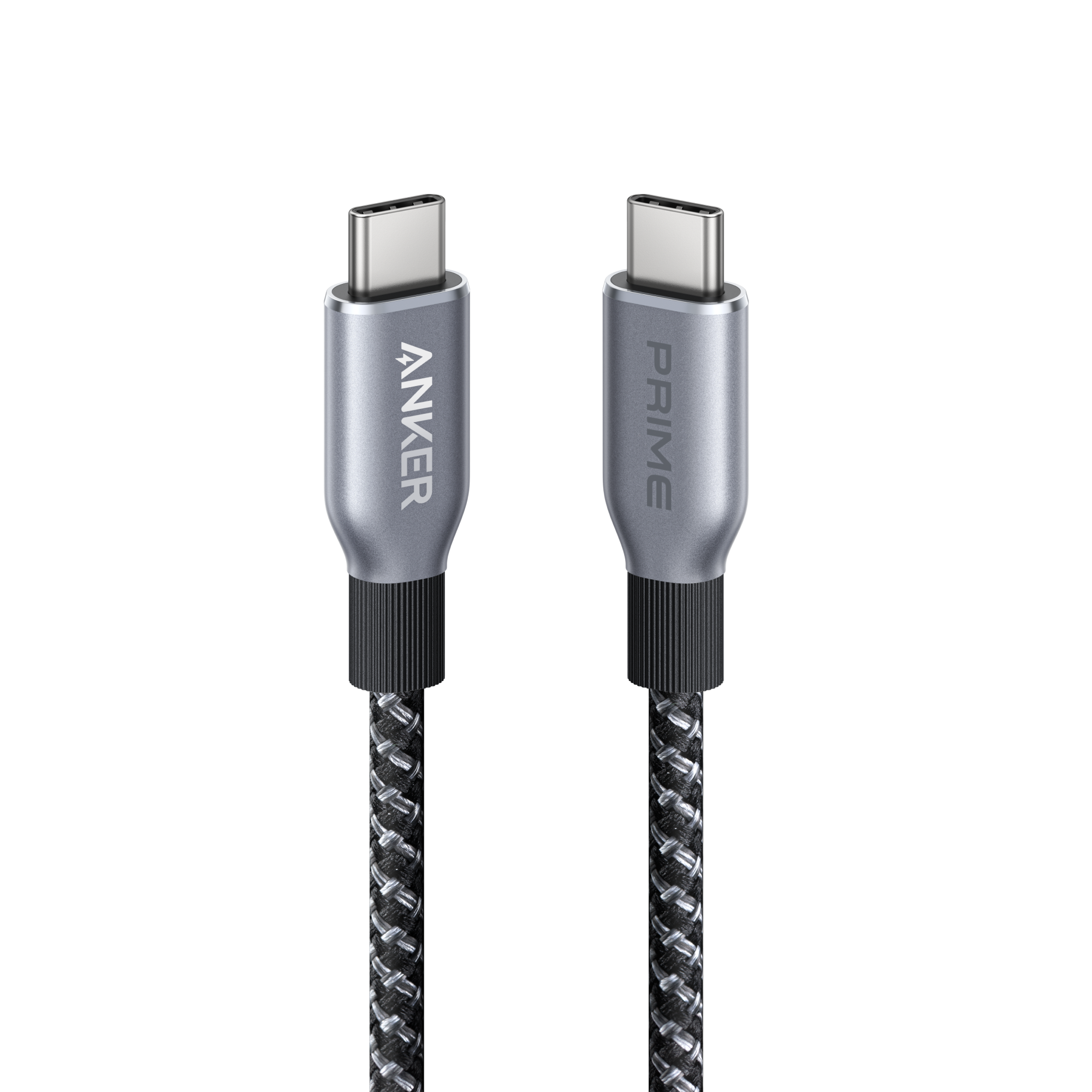 Anker Nano 75W Car Charger and Anker Prime USB-C to USB-C Cable (240W, Upcycled-Braided)