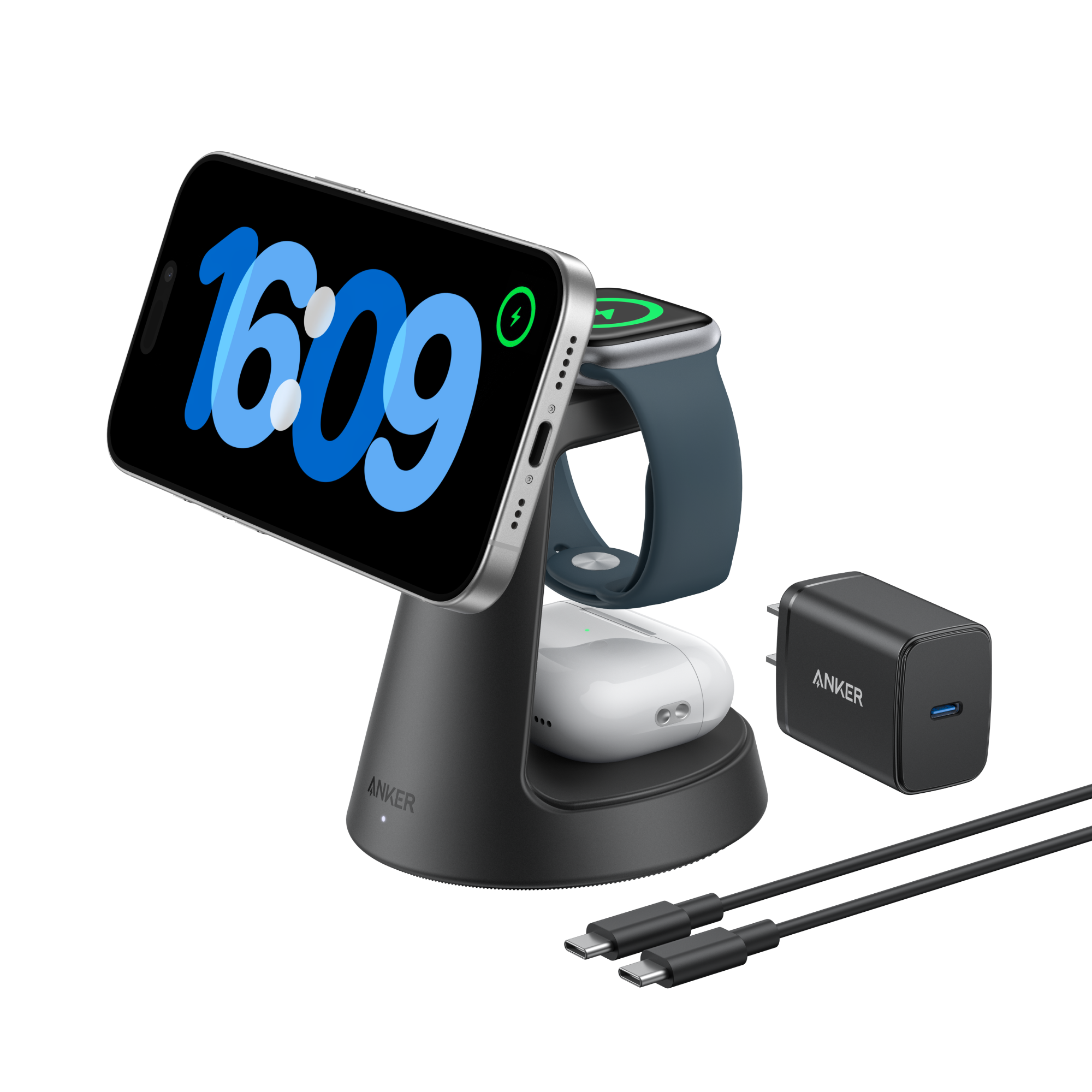 Anker MagGo Wireless Charging Station and Anker Nano Wireless Car Charger