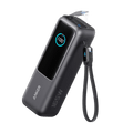 Laptop Power Bank (25K, 165W, Built-In and Retractable Cables) | Customizable