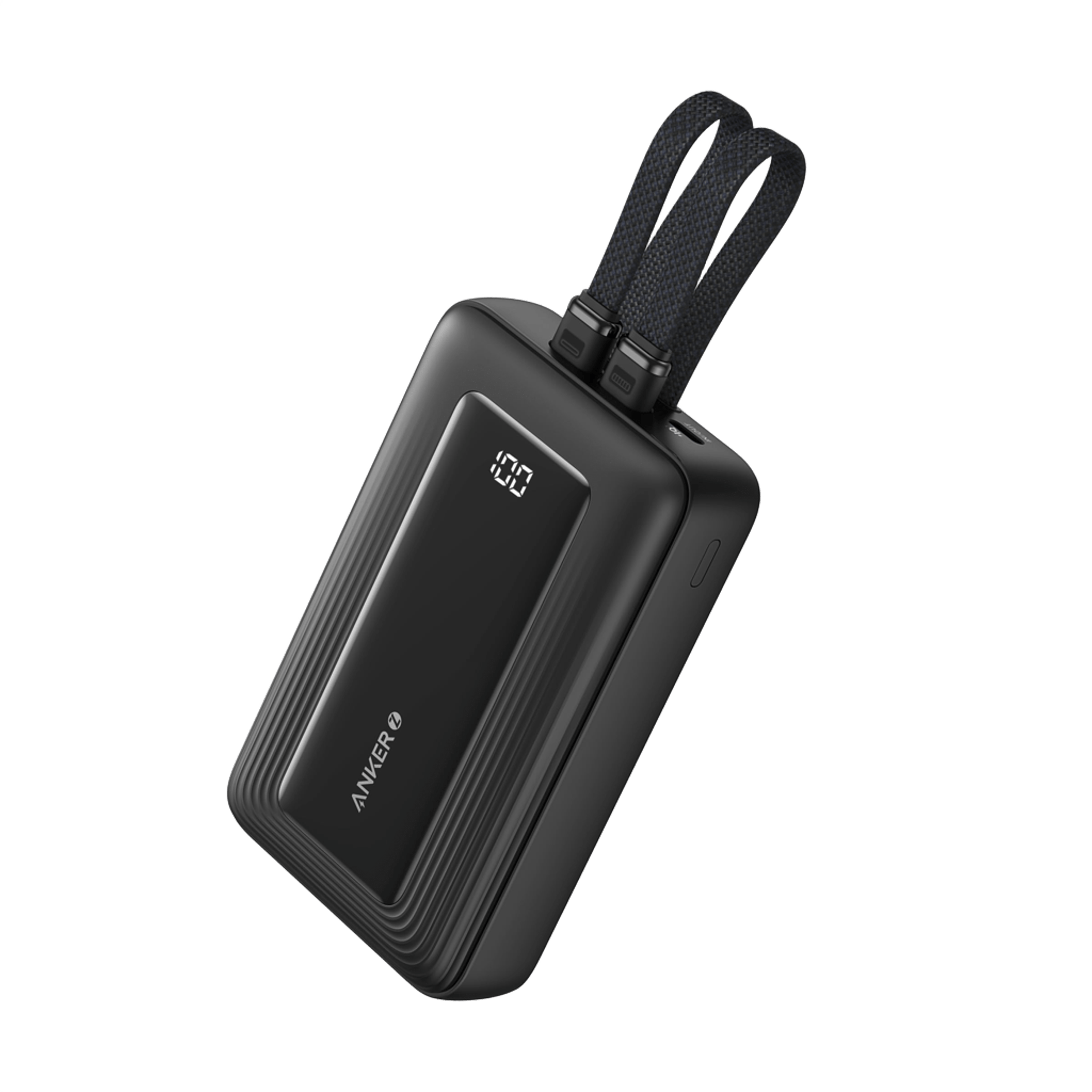 Zolo Power Bank (20K, Built-In USB-C and Lightning Cable)