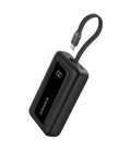 Zolo Power Bank (10K, 30W) with a 5.4-inch (13.7 cm) built-in USB-C cable.
