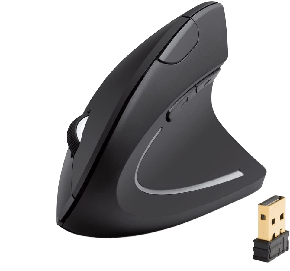 2.4G Wireless Vertical Ergonomic Optical Mouse