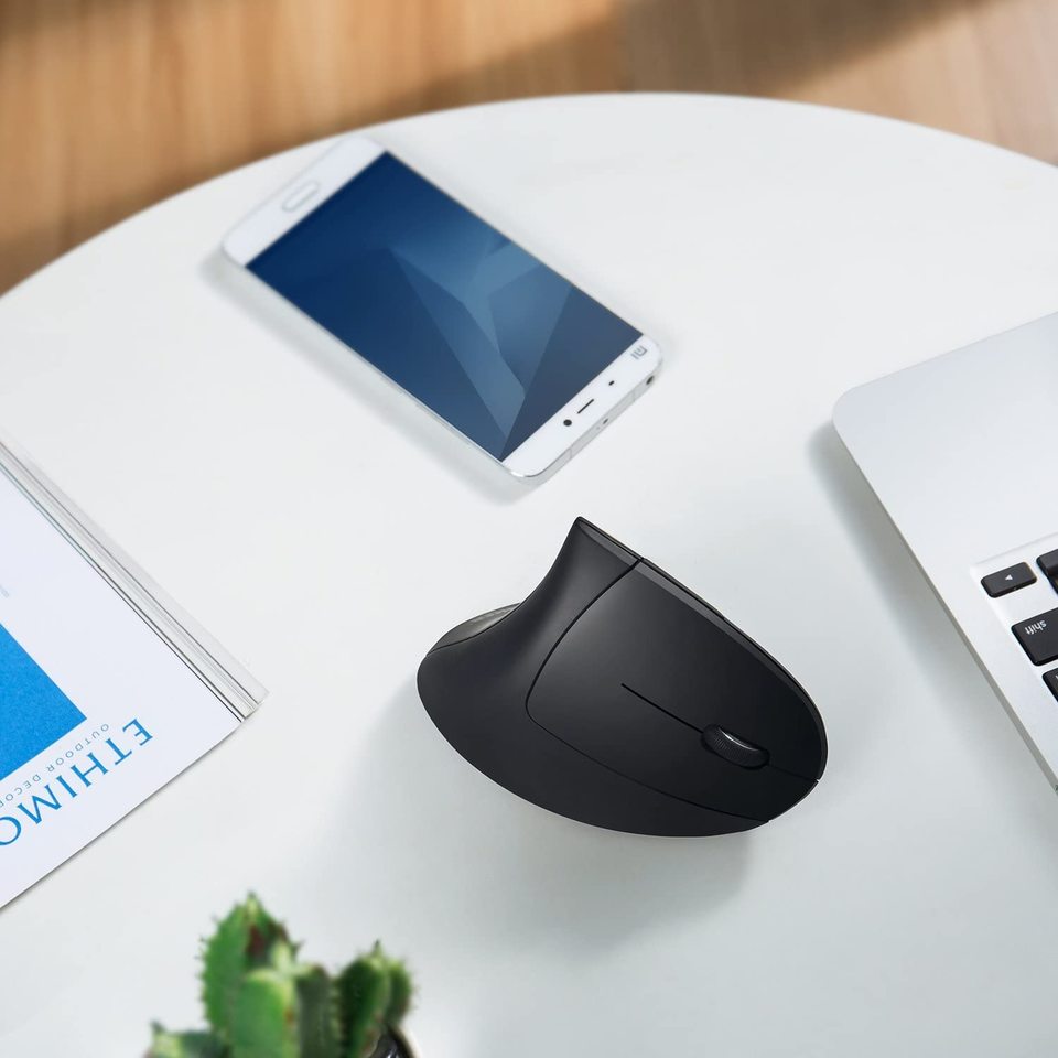 Refurbished Anker 2.4G Wireless Vertical Ergonomic Optical Mouse