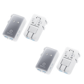 Nano Travel Adapter (5-in-1, 20W, 2-Pack)