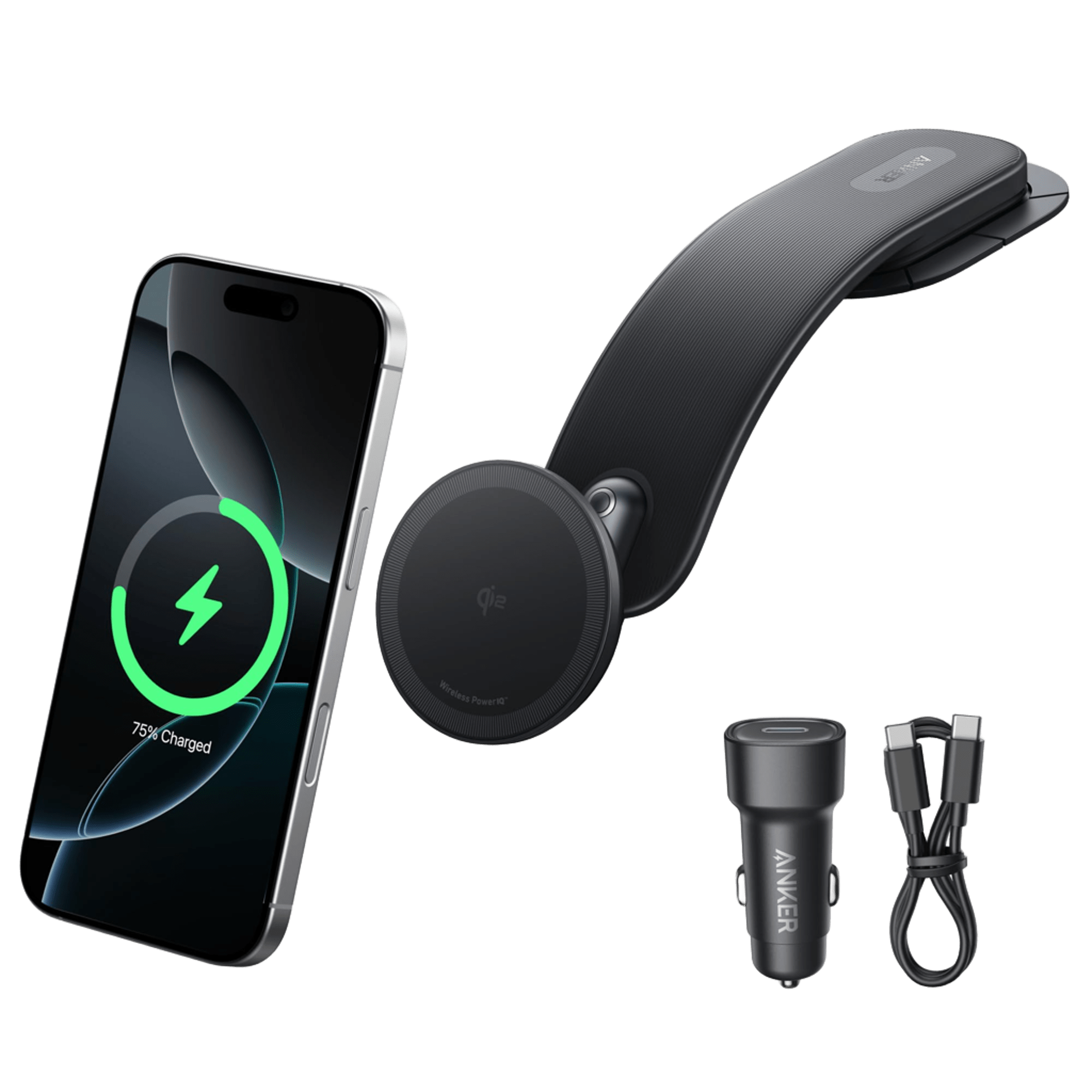 Anker MagGo Wireless Charging Station and Anker Nano Wireless Car Charger