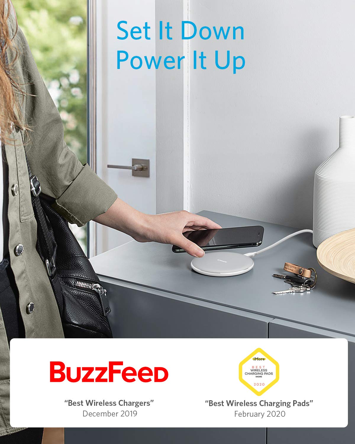 Anker with easy phone charging for wireless convenience