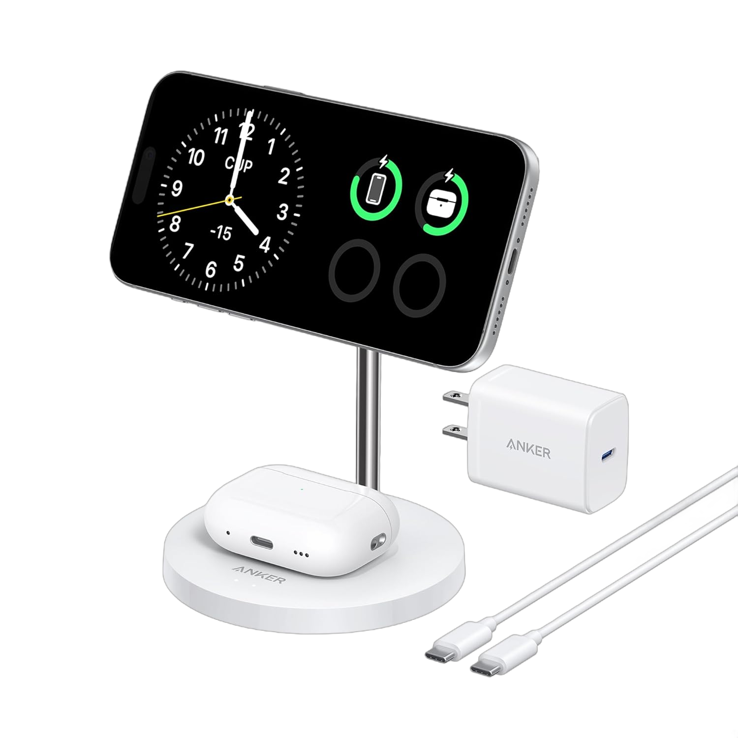 MagGo Wireless Charger (2-in-1, Stand)