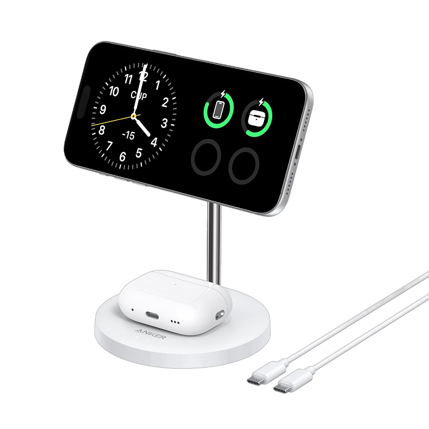 MagGo Wireless Charger (2-in-1, Stand)